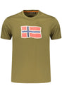 NAPAPIJRI MEN'S SHORT-SLEEVED T-SHIRT GREEN