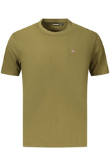 NAPAPIJRI MEN'S SHORT-SLEEVED T-SHIRT GREEN