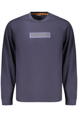 NAPAPIJRI MEN'S LONG-SLEEVED T-SHIRT, BLUE