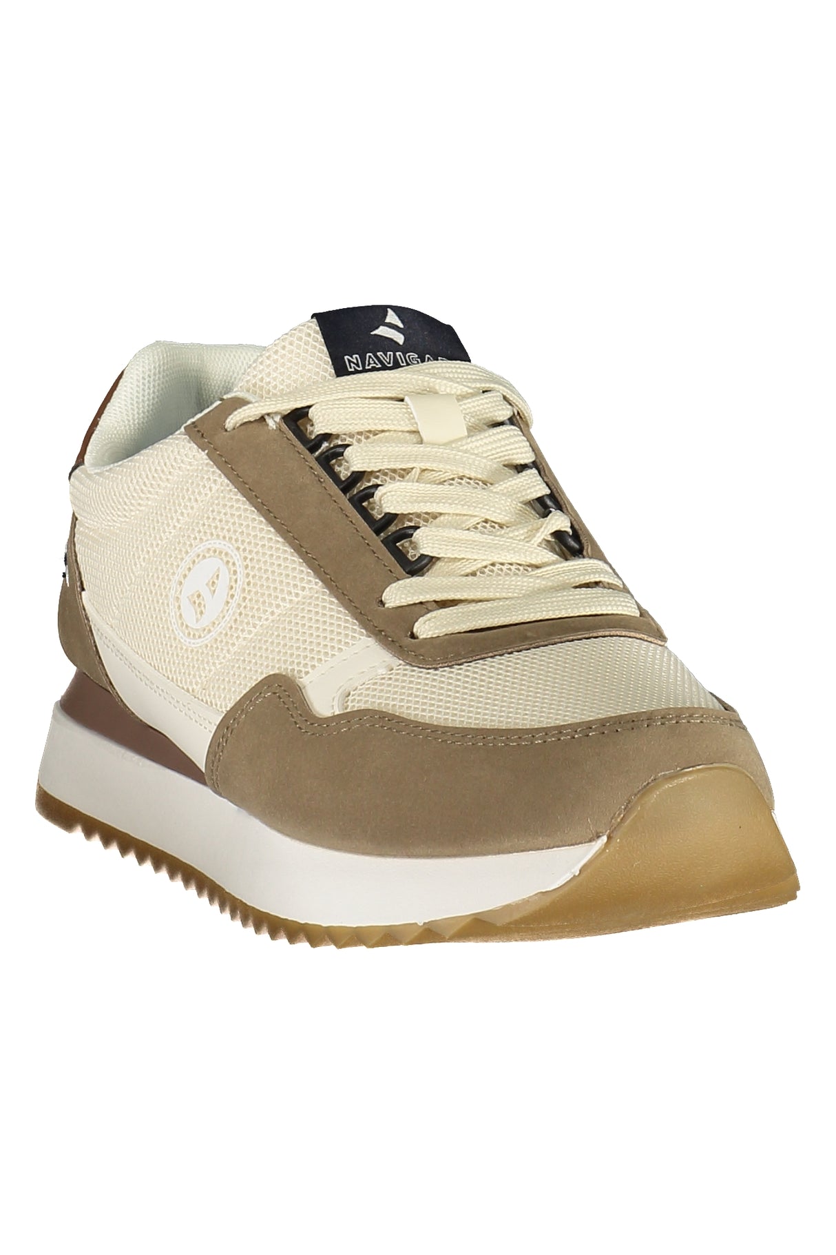 NAVIGATE MEN'S BEIGE SPORTS FOOTWEAR