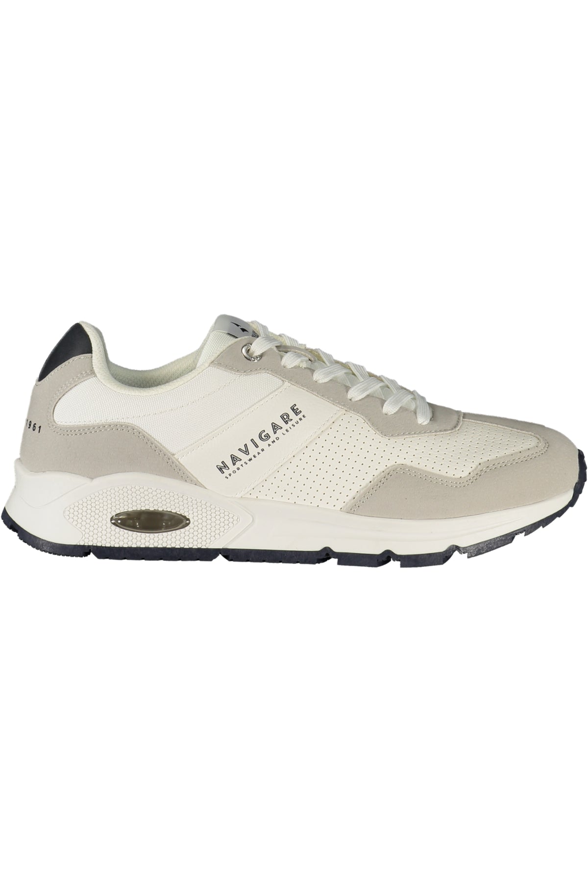 NAVIGATE MEN'S WHITE SPORTS FOOTWEAR