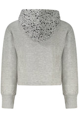 NIKE ZIPPED SWEATSHIRT FOR GIRLS, GREY
