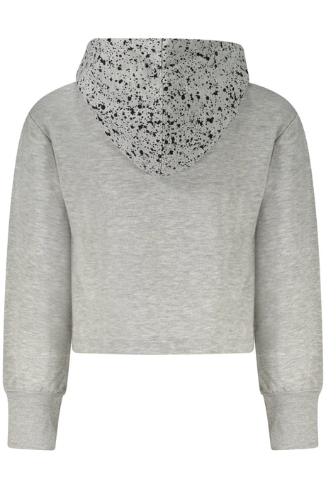 NIKE ZIPPED SWEATSHIRT FOR GIRLS, GREY