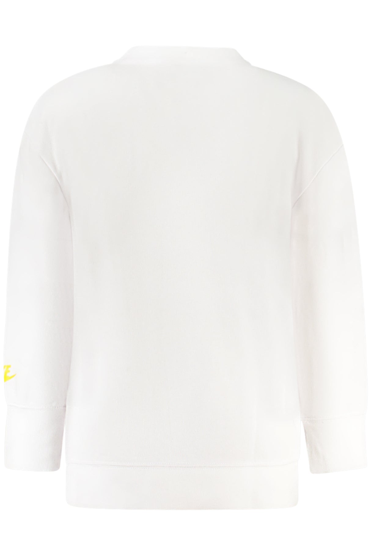 NIKE KIDS' WHITE ZIP-UP SWEATSHIRT