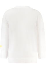 NIKE KIDS' WHITE ZIP-UP SWEATSHIRT