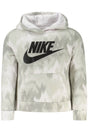 NIKE KIDS' GRAY ZIP-UP SWEATSHIRT