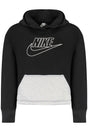 NIKE KIDS' BLACK ZIP-UP SWEATSHIRT