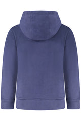 NIKE KIDS' BLUE ZIP-UP SWEATSHIRT