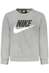 NIKE KIDS' GRAY ZIP-UP SWEATSHIRT