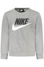 NIKE KIDS' GRAY ZIP-UP SWEATSHIRT