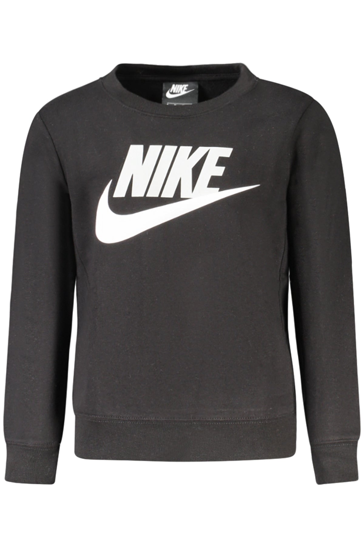 NIKE KIDS' BLACK ZIP-UP SWEATSHIRT