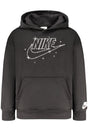 NIKE KIDS' BLACK ZIP-UP SWEATSHIRT