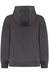 NIKE KIDS' BLACK ZIP-UP SWEATSHIRT