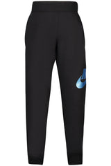 NIKE KIDS' BLACK LONG TRACK PANTS