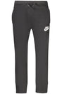 NIKE KIDS' BLACK LONG TRACK PANTS