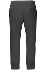 NIKE KIDS' BLACK LONG TRACK PANTS