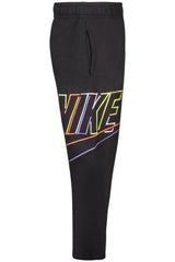 NIKE KIDS' BLACK LONG TRACK PANTS