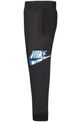 NIKE KIDS' BLACK LONG TRACK PANTS