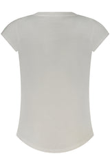 NIKE SHORT-SLEEVED T-SHIRT FOR GIRLS, WHITE