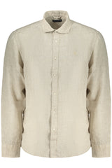 NORTH SAILS MEN'S SHORT-SLEEVED SHIRT, BEIGE