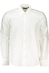 NORTH SAILS MEN'S WHITE LONG SLEEVE SHIRT
