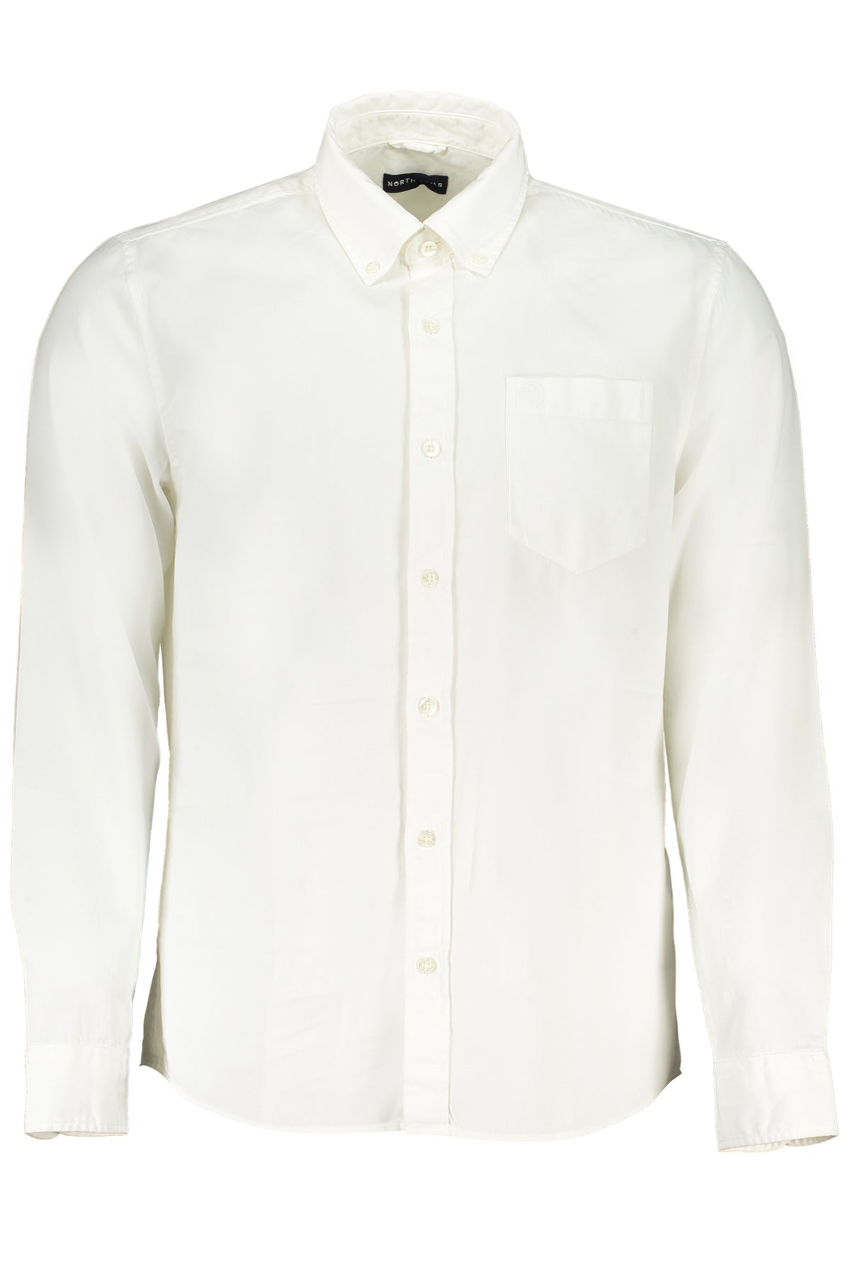 NORTH SAILS MEN'S WHITE LONG SLEEVE SHIRT