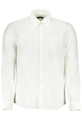 NORTH SAILS MEN'S WHITE LONG SLEEVE SHIRT