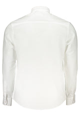 NORTH SAILS MEN'S WHITE LONG SLEEVE SHIRT