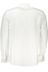 NORTH SAILS MEN'S WHITE LONG SLEEVE SHIRT