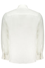 NORTH SAILS MEN'S WHITE LONG SLEEVE SHIRT