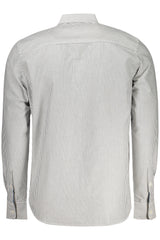 NORTH SAILS MEN'S LONG-SLEEVED SHIRT WHITE