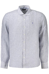 NORTH SAILS MEN'S LONG-SLEEVED SHIRT, BLUE