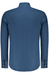 NORTH SAILS MEN'S LONG-SLEEVED SHIRT, BLUE