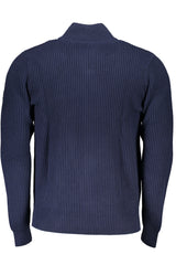 NORTH SAILS MEN'S BLUE CARDIGAN