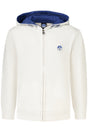 NORTH SAILS CHILDREN'S WHITE ZIP-UP SWEATSHIRT