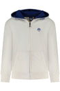 NORTH SAILS KIDS' ZIP-UP SWEATSHIRT WHITE