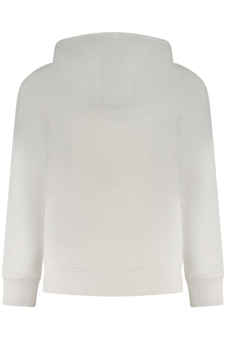 NORTH SAILS KIDS' ZIP-UP SWEATSHIRT WHITE