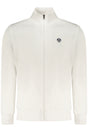 NORTH SAILS MEN'S WHITE ZIP-UP SWEATSHIRT