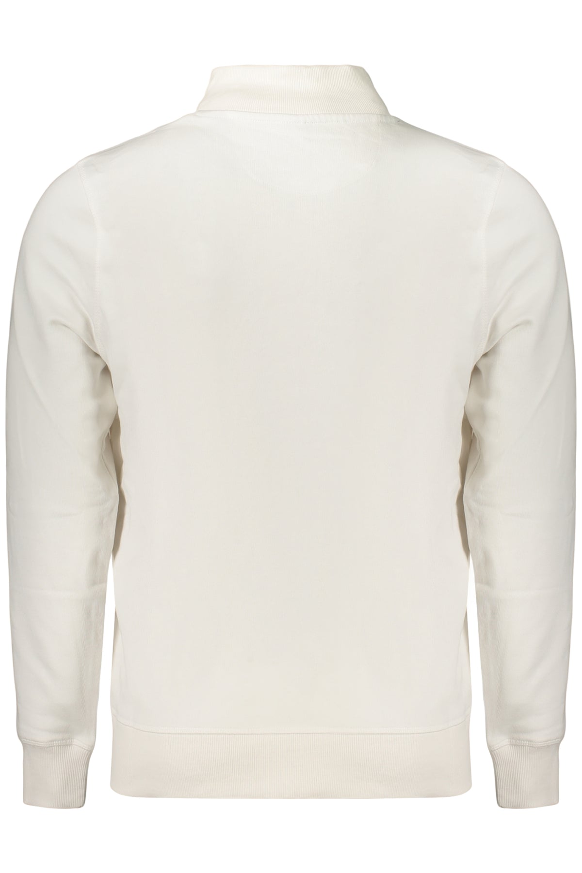 NORTH SAILS MEN'S WHITE ZIP-UP SWEATSHIRT