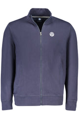 NORTH SAILS MEN'S BLUE ZIP-UP SWEATSHIRT