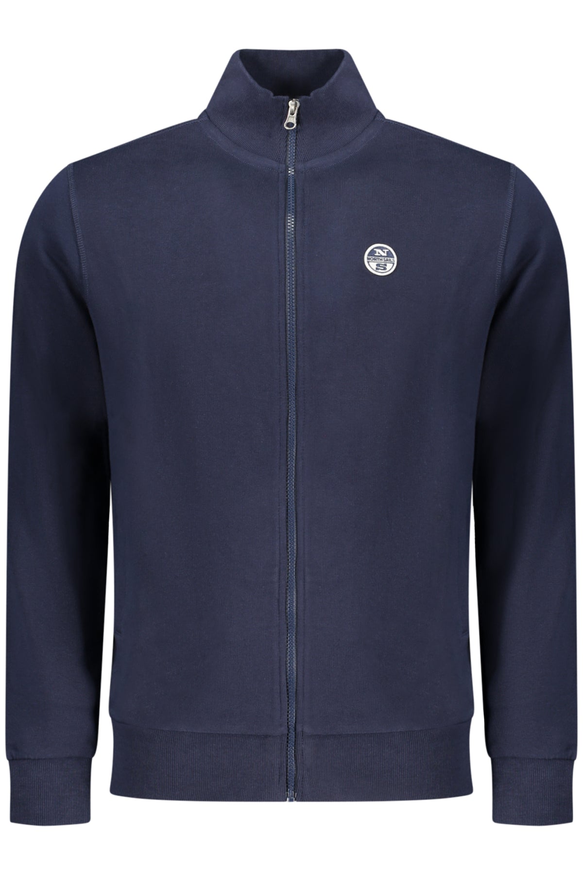 NORTH SAILS MEN'S BLUE ZIP-UP SWEATSHIRT