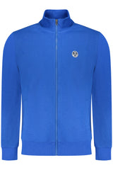 NORTH SAILS MEN'S BLUE ZIP-UP SWEATSHIRT