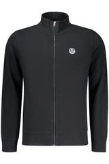 NORTH SAILS MEN'S BLACK ZIP-UP SWEATSHIRT