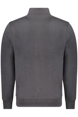 NORTH SAILS MEN'S BLACK ZIP-UP SWEATSHIRT