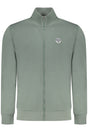 NORTH SAILS MEN'S GREEN ZIP-UP SWEATSHIRT
