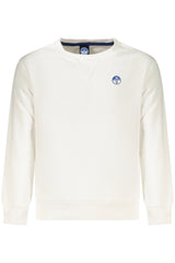 NORTH SAILS CHILDREN'S ZIP-UP SWEATSHIRT, WHITE