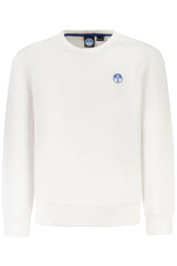 NORTH SAILS CHILDREN'S ZIP-UP SWEATSHIRT WHITE