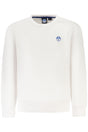 NORTH SAILS CHILDREN'S ZIP-UP SWEATSHIRT WHITE