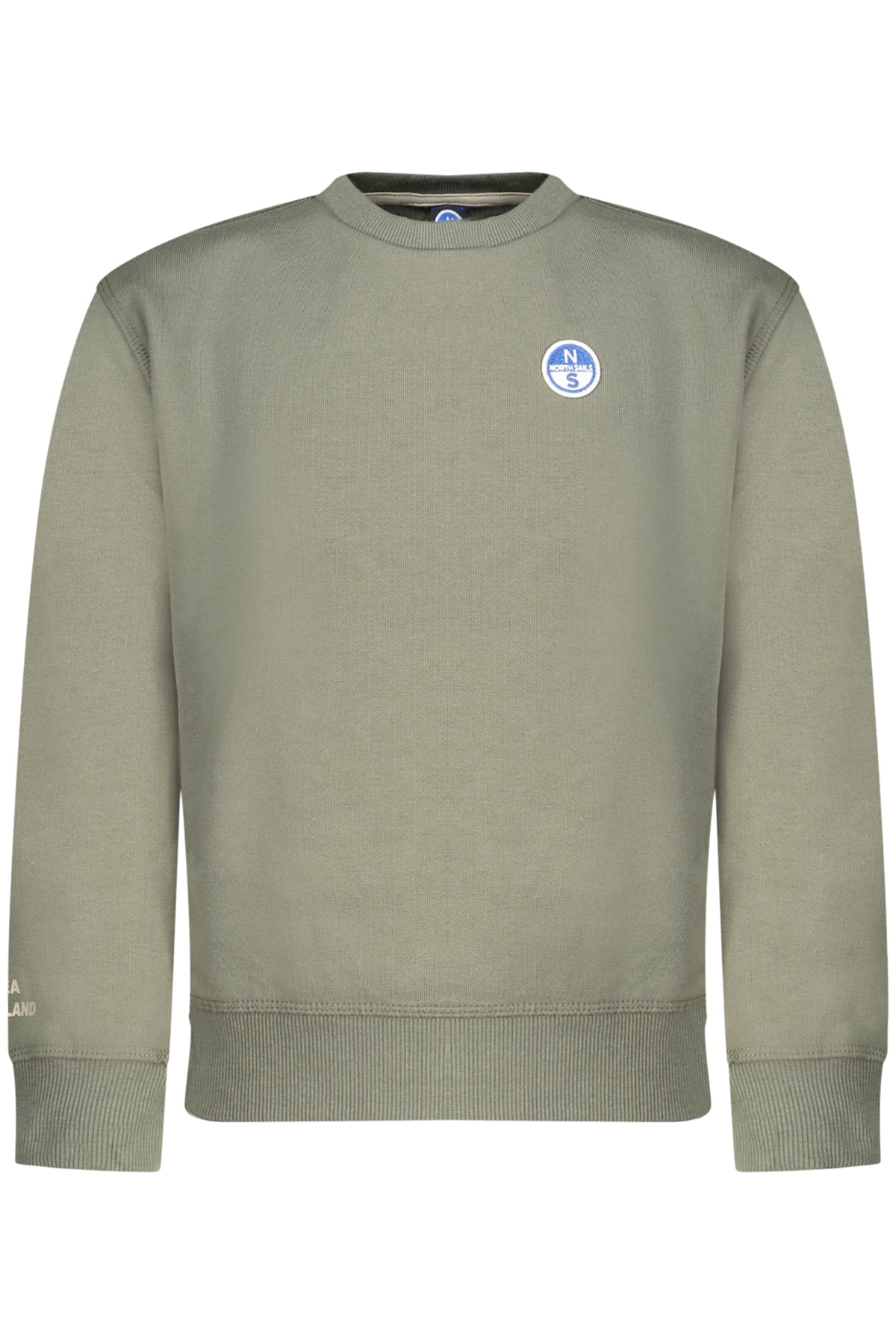 NORTH SAILS CHILDREN'S ZIP-UP SWEATSHIRT, GREEN