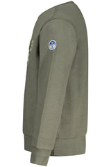 NORTH SAILS CHILDREN'S ZIP-UP SWEATSHIRT, GREEN